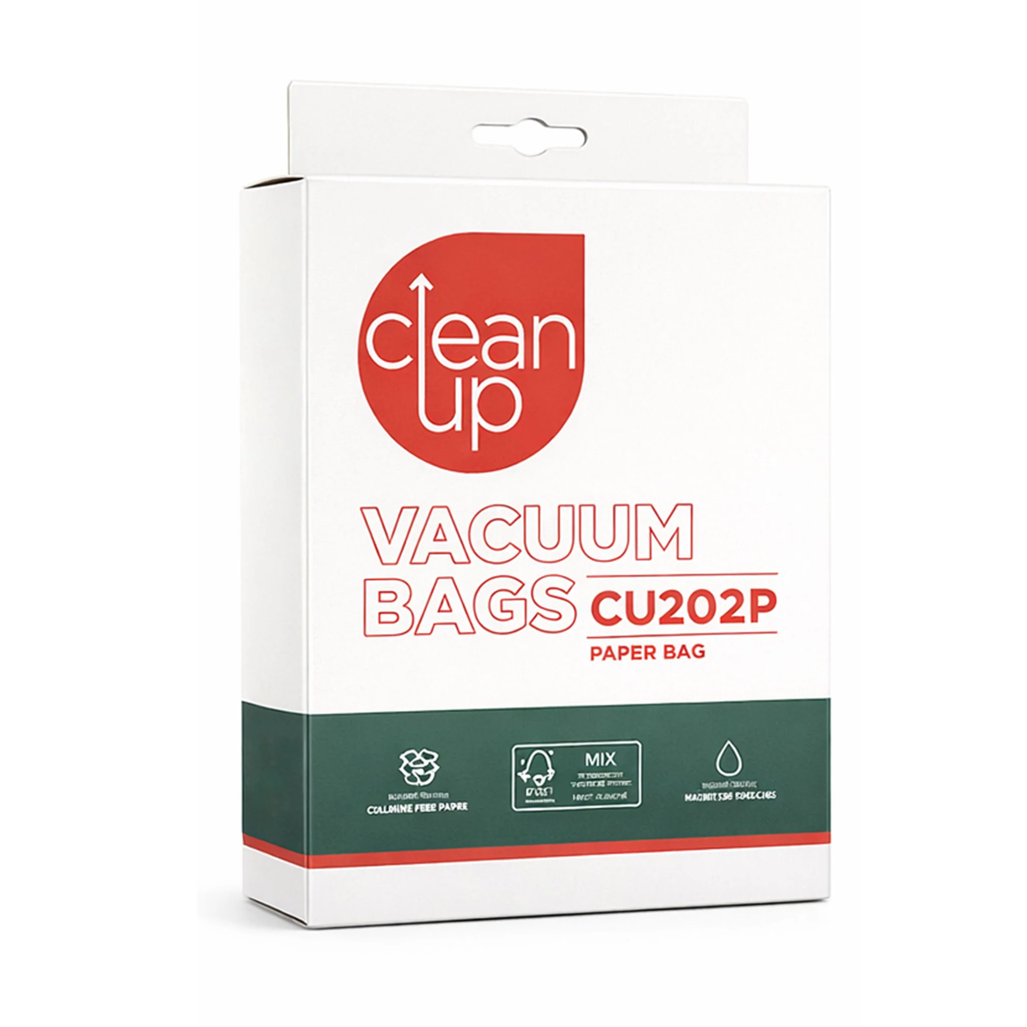CleanUp CU202P Vacuum Bags 10 Pack - Image 2