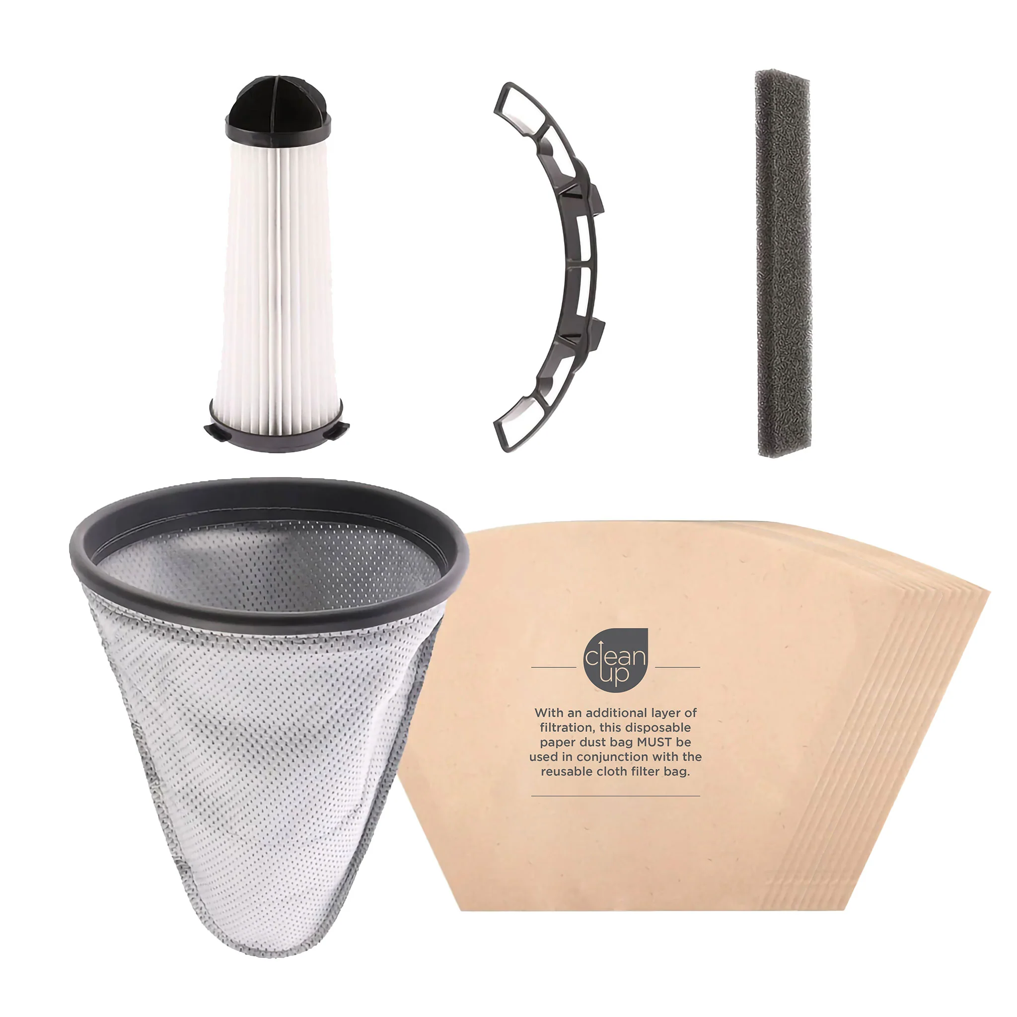 CleanUp CU65K Service Kit for Pac Vac Backpack